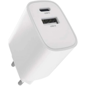 Зарядное устройство EMOS V02B15 1xUSB-A + 1xUSB-C 15W GaN (V02B15)