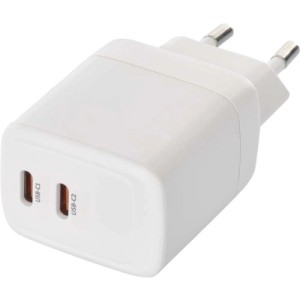 Зарядное устройство EMOS V03G35 2xUSB-C 15W GaN (V03G35)