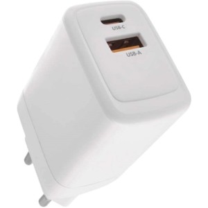 Зарядное устройство EMOS V04G45 1xUSB-A + 1xUSB-C PD20W GaN (V04G45)