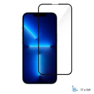 Скло захисне 2E iPhone 13-13Pro 2.5D FCFG black (2E-IP-13-6.1-SMFCFG-BB)