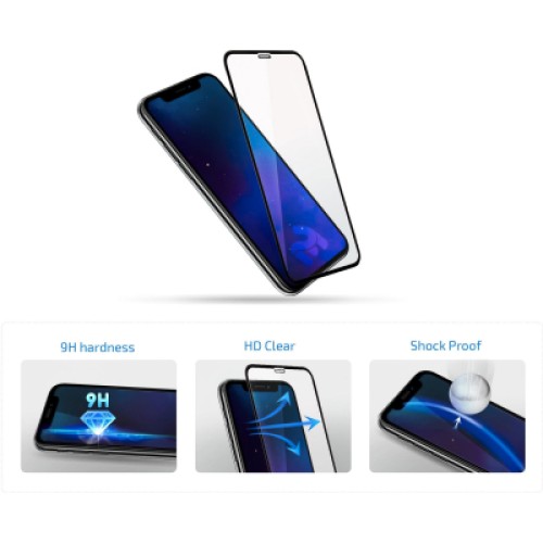 Стекло защитное 2E Samsung Galaxy A25 5G (A256) 2.5D FCFG black (2E-G-A25-SMFCFG-BB)
