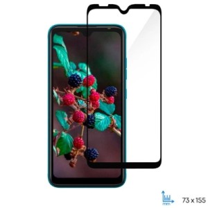Стекло защитное 2E TECNO POP 5 (BD2p) 2.5D FCFG black (2E-TC-POP5-SMFCFG-BB)
