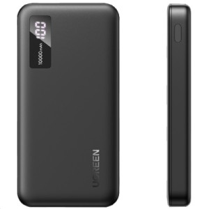 Батарея универсальная Ugreen 10000mAh 20W PD, QC/3.0, USB-A, USB-C Black (PB311) (25742)