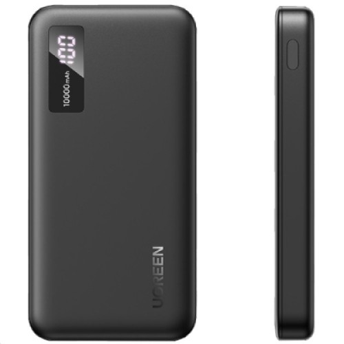Батарея универсальная Ugreen 10000mAh 20W PD, QC/3.0, USB-A, USB-C Black (PB311) (25742)