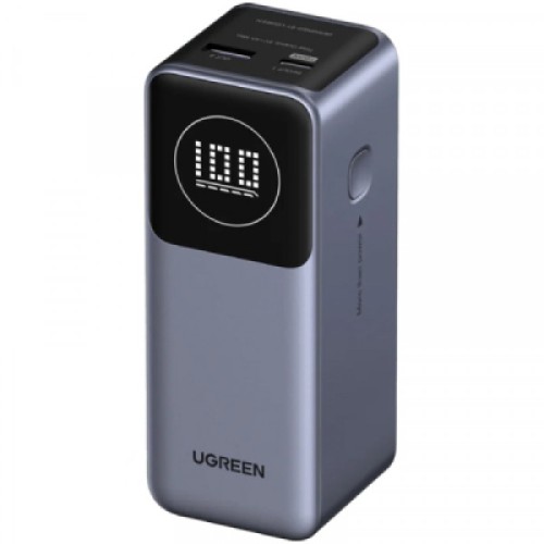 Батарея универсальная Ugreen 12000mAh 100W PD, QC, USB-A, USB-С in/out Grey (PB724) (35526B)