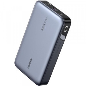 Батарея универсальная Ugreen 20000mAh 100W PD, QC, USB-A, 2xUSB-С Grey (PB720) (25188)