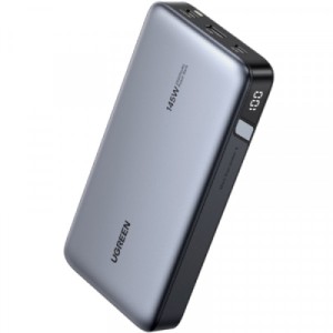 Батарея универсальная Ugreen 25000mAh 145W PD/3.0, QC/3.0, наскр. живл. 65Вт (PB205) (90597A)