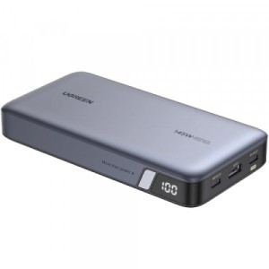Батарея универсальная Ugreen 25000mAh 145W PD/3.0, QC/3.0, наскр. живл. 65Вт (PB205) (90597A)