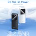 Батарея универсальная Vention 10000mAh 22.5W 3A, PD, QC/3.0, LED Display, Black (FHKB0)