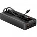Батарея универсальная Vention 20000mAh 22.5W 3A PD, Built-in USB-C+Lightning Cables, Black (FHPB0)
