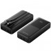 Батарея универсальная Vention 20000mAh 22.5W 3A PD, Built-in USB-C+Lightning Cables, Black (FHPB0)