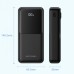 Батарея универсальная Vention 20000mAh 22.5W 3A PD, Built-in USB-C+Lightning Cables, Black (FHPB0)