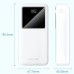 Батарея универсальная Vention 30000mAh 22.5W 3A, PD, QC/3.0, LED Display, White (FHMW0)