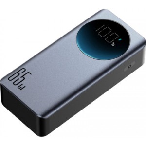 Батарея универсальная JOYROOM 30000mAh 65W PD, QC/3.0, USB-A, 2xUSB-C In/Out, Black (JR-PBF05)
