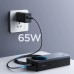 Батарея универсальная JOYROOM 30000mAh 65W PD, QC/3.0, USB-A, 2xUSB-C In/Out, Black (JR-PBF05)
