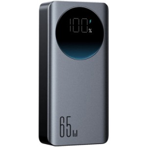Батарея универсальная JOYROOM 30000mAh 65W PD, QC/3.0, USB-A, 2xUSB-C In/Out, Black (JR-PBF05)