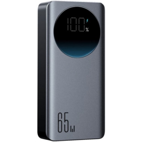 Батарея универсальная JOYROOM 30000mAh 65W PD, QC/3.0, USB-A, 2xUSB-C In/Out, Black (JR-PBF05)