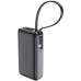Батарея универсальная Acefast 10000mAh 30W PD, USB-C witch cable, USB-A, Li-Pol, M7 Black (6974316283379)