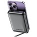 Батарея универсальная Acefast Magnetic Wireless 10000mAh 20W PD, QC/3.0, QI 20W, M6 Black (6974316282600)