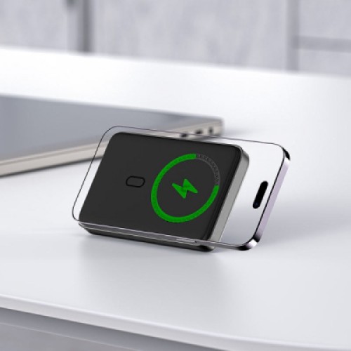 Батарея универсальная Acefast Magnetic Wireless 10000mAh 20W PD, QC/3.0, QI 20W, M6 Black (6974316282600)