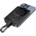 Батарея универсальная Acefast Magnetic Wireless 5000mAh 18W PD, QC/3.0, QI 7.5W, ультра тонкий, M8 Bllack (6974316283386)