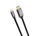 Кабель мультимедийный USB-C to HDMI 2.0m black Trust (25630_TRUST)