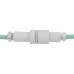Дата кабель USB-C + USB A to USB-C 1.36m Coiled Aviator mint Keychron (CAB18_KEYCHRON)