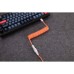 Дата кабель USB-C + USB A to USB-C 1.36m Coiled Aviator orange Keychron (CAB14_KEYCHRON)