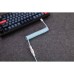 Дата кабель USB-C + USB A to USB-C 1.36m Coiled Aviator blue Keychron (CAB19_KEYCHRON)