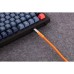 Дата кабель USB-C + USB A to USB-C 1.0m Double-Sleeved Geek orange Keychron (CAB22_KEYCHRON)