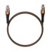 Дата кабель USB-C to USB-C 0.75m v3.2 240W Rugged double braided nylon black+orange UAG (9B4415114097)