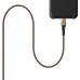 Дата кабель USB-C to USB-C 0.75m v3.2 240W Rugged double braided nylon black+orange UAG (9B4415114097)