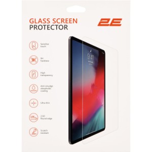 Скло захисне 2E iPad Pro 13" (2024), 2.5D (2E-IP-IPD-P13-LT2.5D-CL)