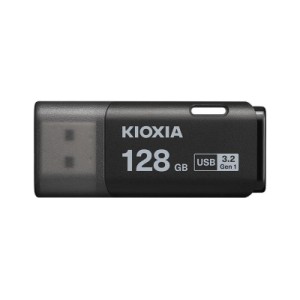 USB флеш накопитель Kioxia 128GB TransMemory U301 Black USB 3.2 (LU301K128GG4)