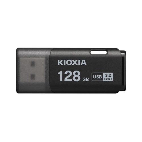 USB флеш накопитель Kioxia 128GB TransMemory U301 Black USB 3.2 (LU301K128GG4)