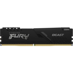 Модуль памяти для компьютера DDR4 32GB (4x8GB) 3200 MHz Beast Kingston Fury (ex.HyperX) (KF432C16BBK4/32)