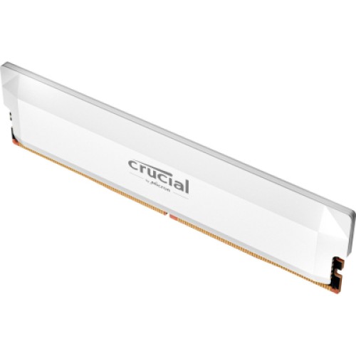 Модуль памяти для компьютера DDR5 16GB 6400 MHz Pro Overclocking White Micron (CP16G64C38U5W)