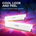 Модуль памяти для компьютера DDR5 16GB 6400 MHz Pro Overclocking White Micron (CP16G64C38U5W)