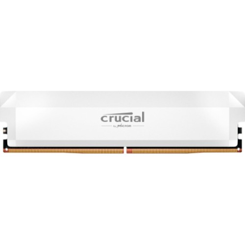 Модуль памяти для компьютера DDR5 16GB 6400 MHz Pro Overclocking White Micron (CP16G64C38U5W)