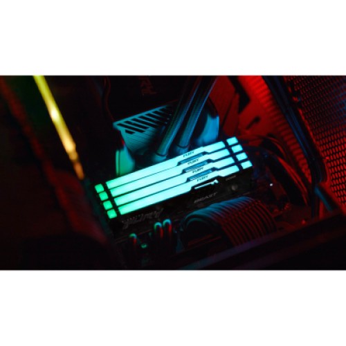Модуль памяти для компьютера DDR5 32GB 5600 MHz Beast RGB EXPO Black Kingston Fury (ex.HyperX) (KF556C40BB2A-32)