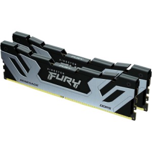 Модуль памяти для компьютера DDR5 48GB (2x24GB) 8800 MHz Renegade Black/Silver Kingston Fury (ex.HyperX) (KF588CU42RSK2-48)