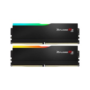 Модуль памяти для компьютера DDR5 32GB (2x16GB) 6000 MHz Ripjaws M5 RGB Black G.Skill (F5-6000J3636F16GX2-RM5RK)