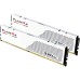 Модуль памяти для компьютера DDR5 32GB (2x16GB) 6400 MHz Flare X5 Matte White G.Skill (F5-6400J3240G16GX2-FX5W)
