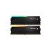 Модуль памяти для компьютера DDR5 32GB (2x16GB) 6400 MHz Ripjaws M5 RGB Matte Black G.Skill (F5-6400J3648F16GX2-RM5RK)