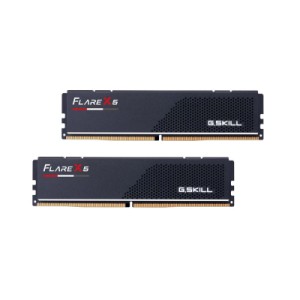 Модуль памяти для компьютера DDR5 48GB (2x24GB) 6000 MHz Flare X5 Matte Black G.Skill (F5-6000J3036F24GX2-FX5)