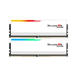 Модуль памяти для компьютера DDR5 64GB (2x32GB) 6000 MHz Ripjaws M5 Neo RGB Matte White G.Skill (F5-6000J3636F32GX2-RM5NRW)
