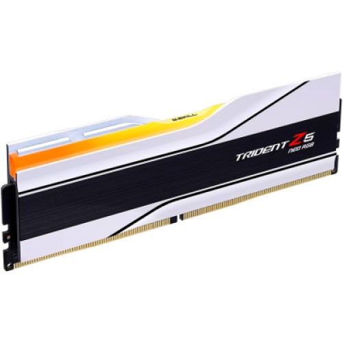 Модуль памяти для компьютера DDR5 64GB (2x32GB) 6000 MHz Trident Z5 Neo RGB Matte White G.Skill (F5-6000J3636F32GX2-TZ5NRW)