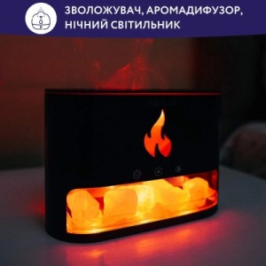 Увлажнитель воздуха Neor FLAME AROMA 25ML10 BK