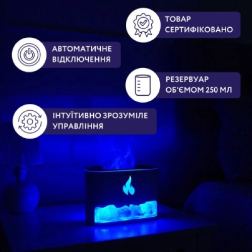 Увлажнитель воздуха Neor FLAME AROMA 25ML10 WT