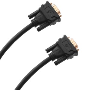 Кабель мультимедийный VGA M to VGA M 1.0m 1080p60Hz HP (DHC-VG100-1M)